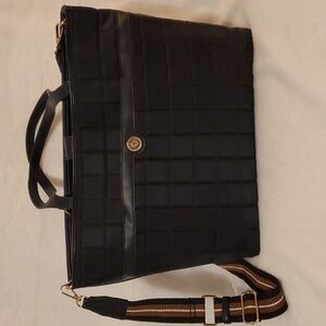 "Anne KLIEN" LARGE Tote Colr Black